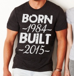 Born / Built Mens T-Shirt